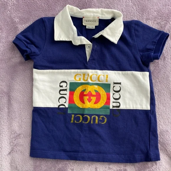 Toddler Gucci Polo Top